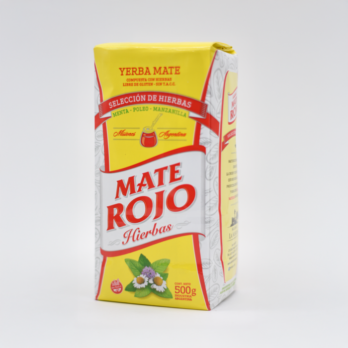 Yerba Mate Rojo Compuesta x 500g