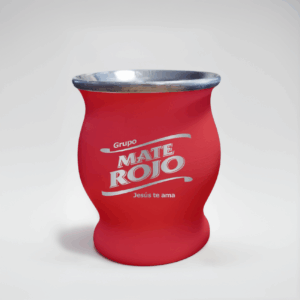 Mate Silueta Mate Rojo