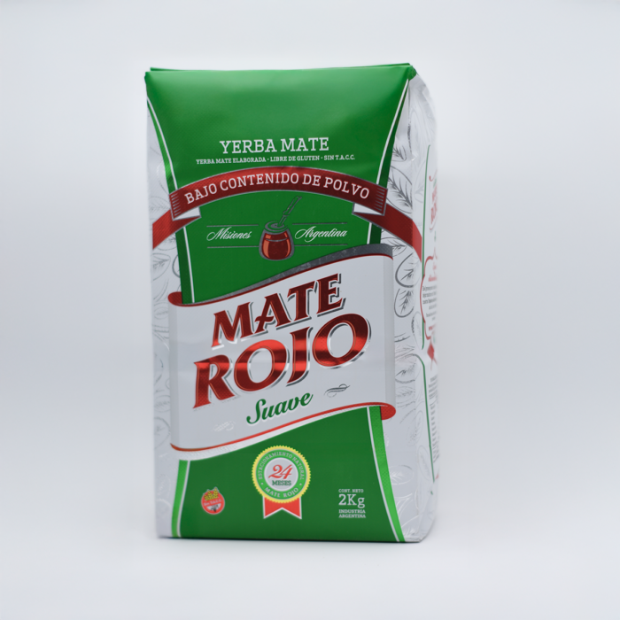 Yerba Mate Rojo Suave x 2Kg