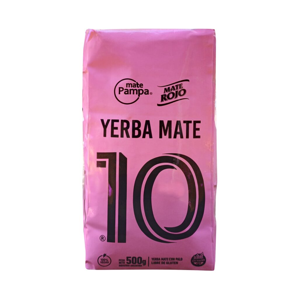 Yerba Mate 10 Reserva x 500 g Grupo Mate Rojo
