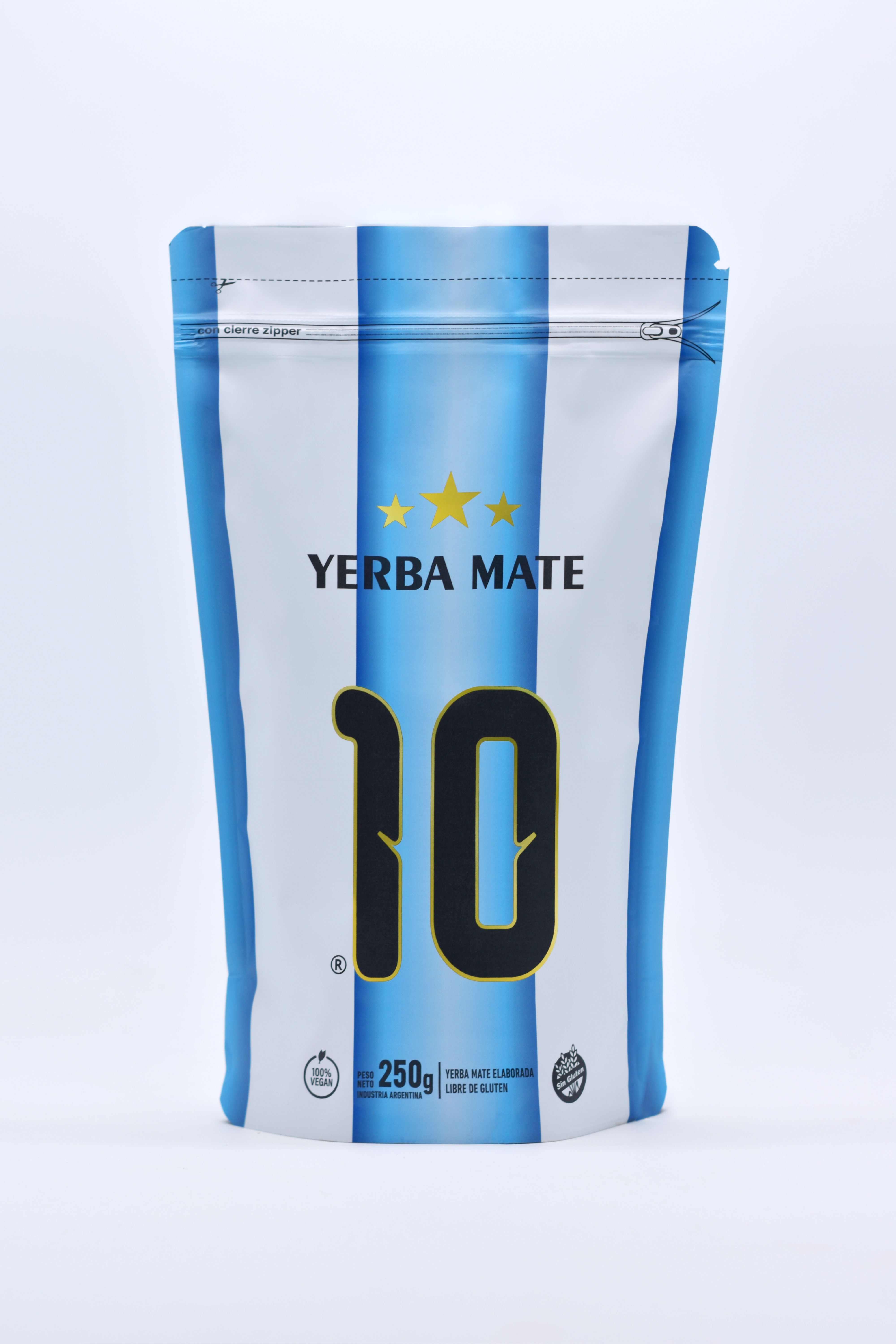 Yerba Mate 10 Doypack Edic. Argentina x 250 Gr.
