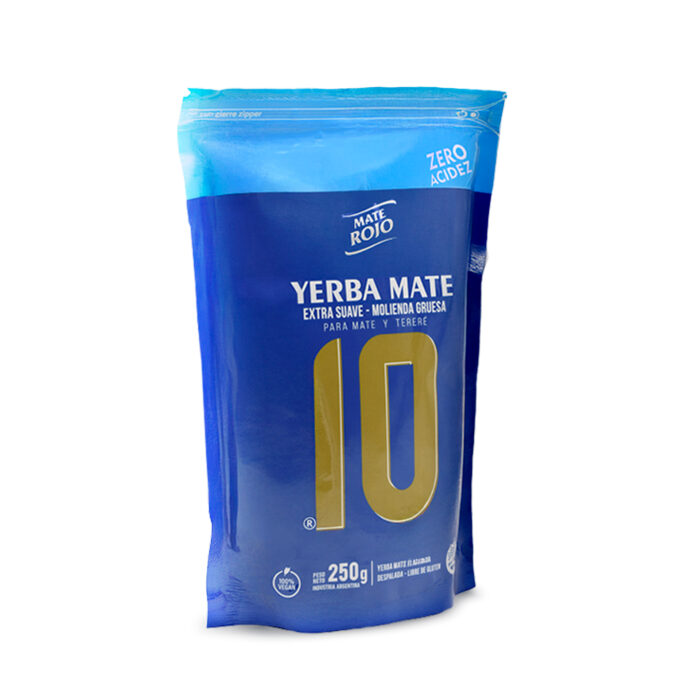Yerba Mate 10 Extra Suave x 250g - Doypack - Image 4