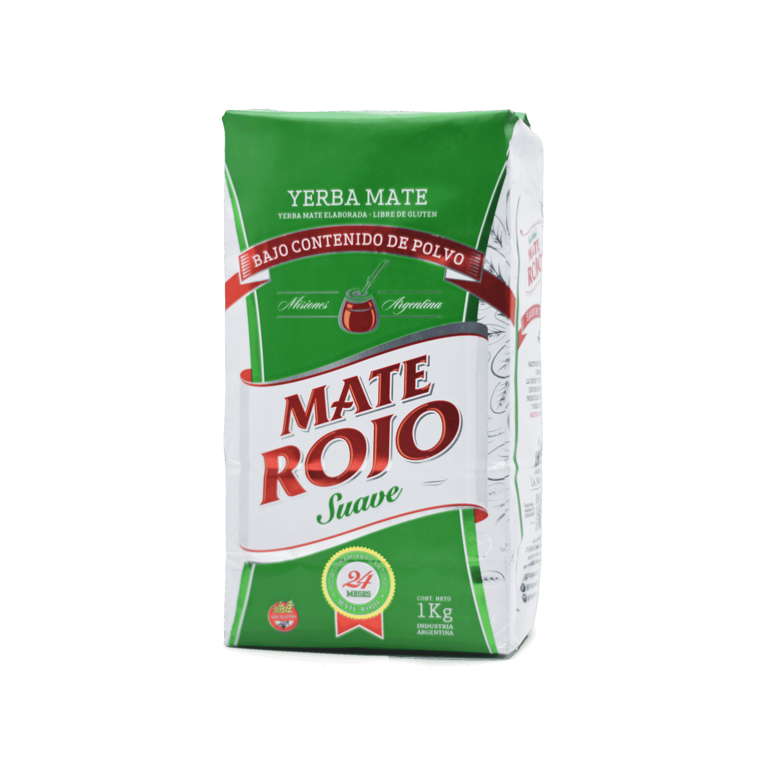 Yerba Mate Rojo Suave x 1 kg